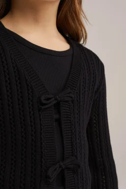 Meisjes gebreid vest