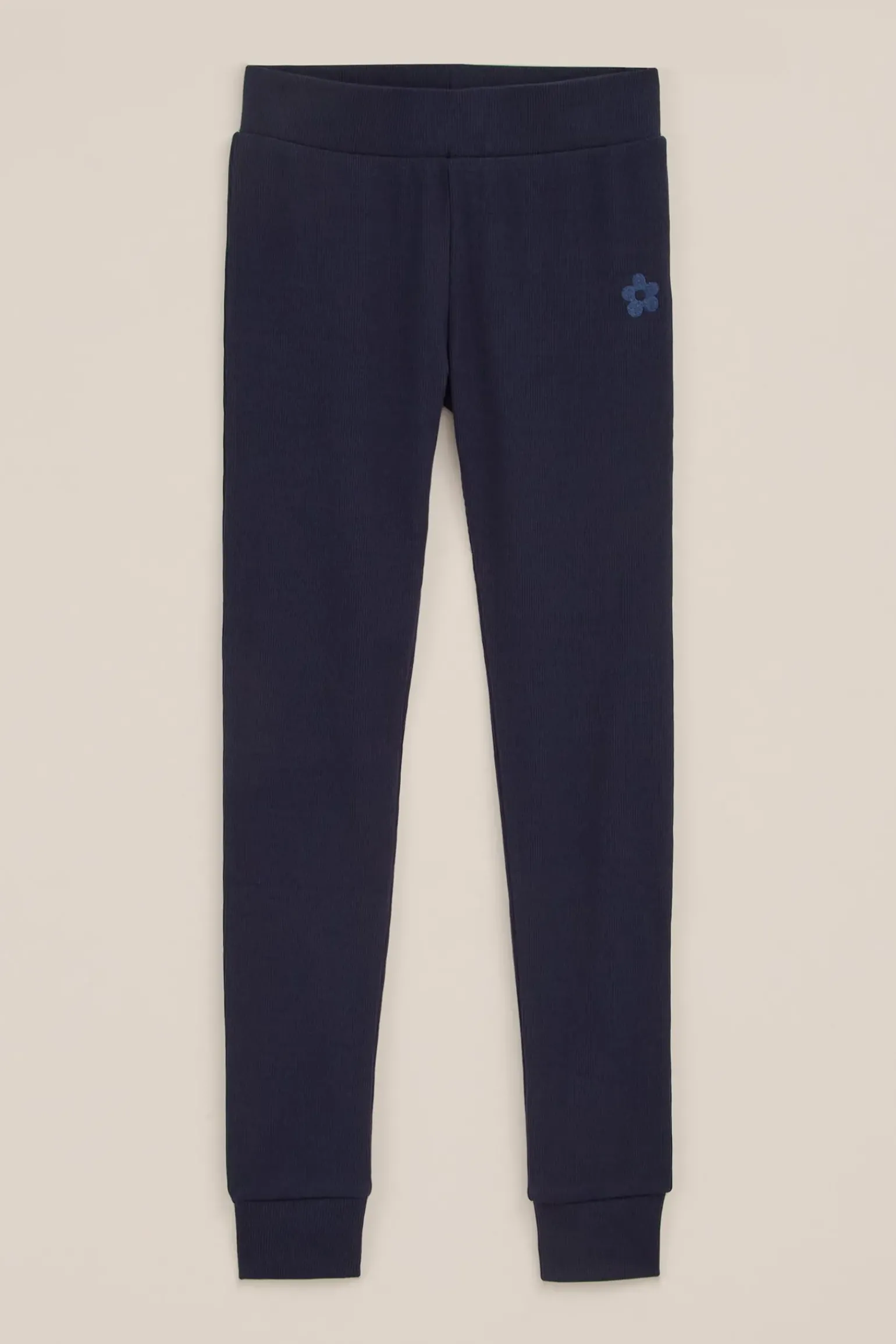 Meisjes geribde legging
