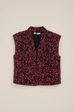 Meisjes gilet met dessin