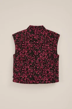 Meisjes gilet met dessin