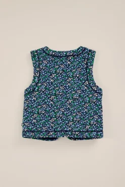 Meisjes gilet met dessin