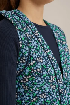 Meisjes gilet met dessin