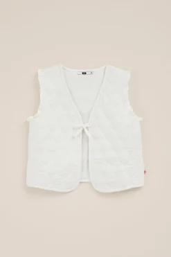 Meisjes gilet met embroidery