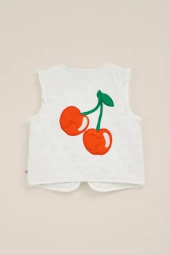 Meisjes gilet met embroidery