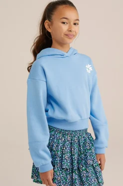 Meisjes hoodie met opdruk