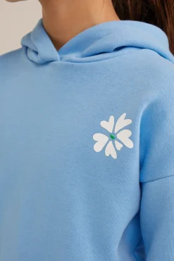 Meisjes hoodie met opdruk