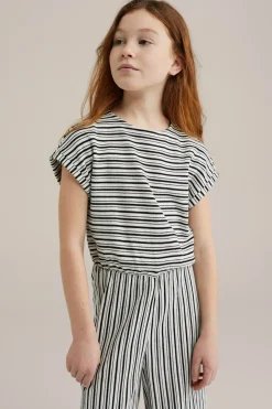 Meisjes jumpsuit met dessin