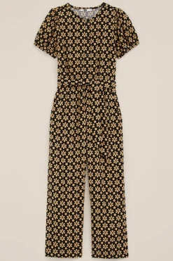 Meisjes jumpsuit met dessin