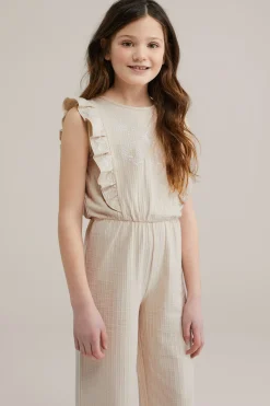 Meisjes jumpsuit met embroidery