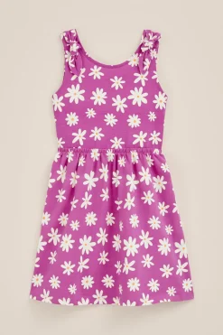 Meisjes jurk met dessin