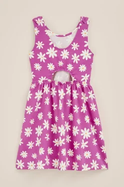 Meisjes jurk met dessin