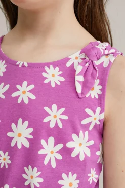 Meisjes jurk met dessin
