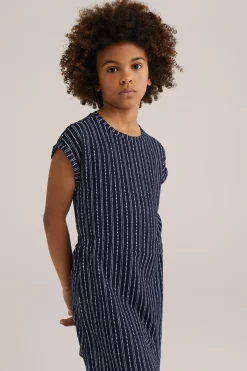 Meisjes jurk met dessin