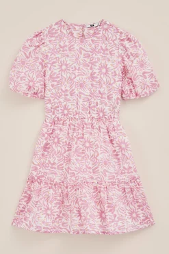 Meisjes jurk met dessin