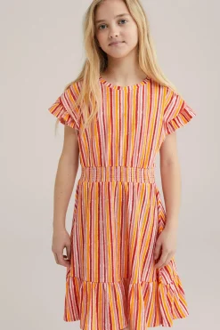 Meisjes jurk met dessin
