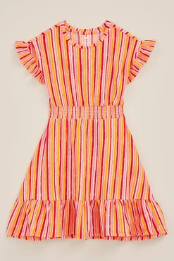 Meisjes jurk met dessin