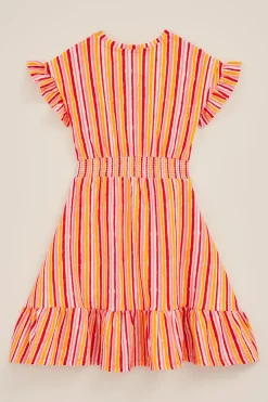 Meisjes jurk met dessin