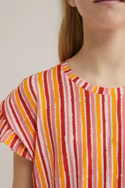 Meisjes jurk met dessin