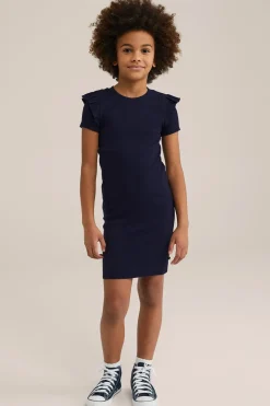 Meisjes jurk met dessin