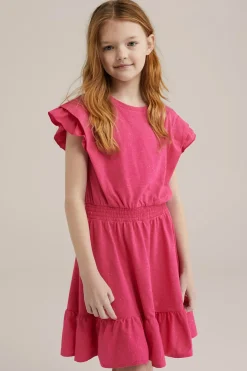 Meisjes jurk met dessin