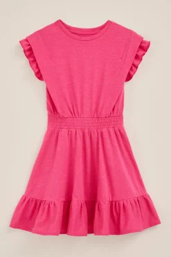 Meisjes jurk met dessin