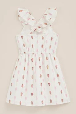 Meisjes jurk met dessin