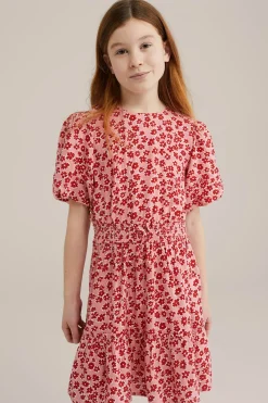Meisjes jurk met dessin