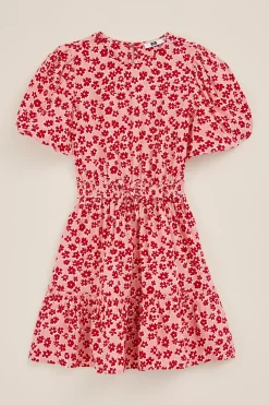 Meisjes jurk met dessin