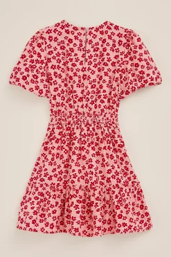 Meisjes jurk met dessin
