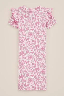 Meisjes jurk met dessin
