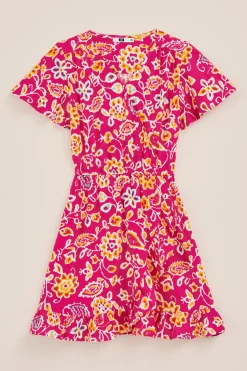 Meisjes jurk met dessin
