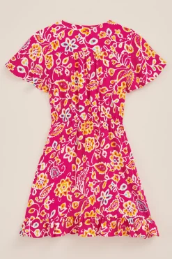 Meisjes jurk met dessin