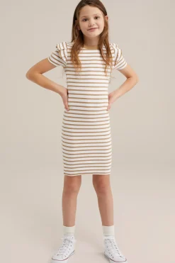Meisjes jurk met dessin