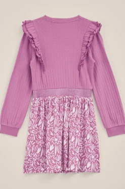 Meisjes jurk met dessin