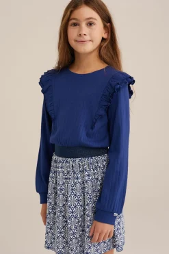 Meisjes jurk met dessin