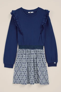 Meisjes jurk met dessin