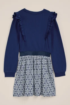 Meisjes jurk met dessin