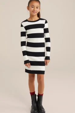 Meisjes jurk met dessin