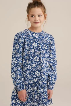 Meisjes jurk met dessin