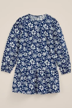 Meisjes jurk met dessin