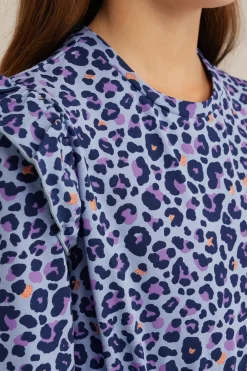 Meisjes jurk met dessin