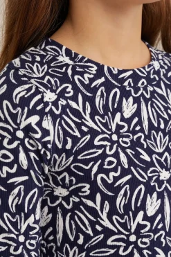 Meisjes jurk met dessin