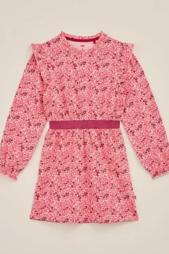 Meisjes jurk met dessin