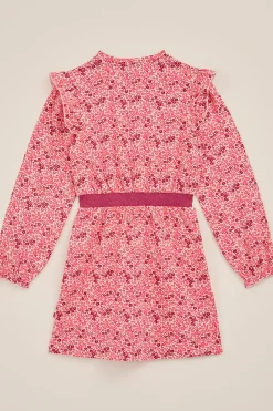 Meisjes jurk met dessin