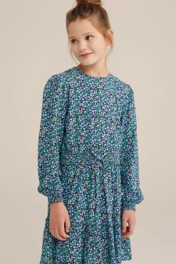 Meisjes jurk met dessin