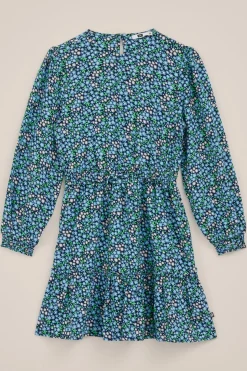 Meisjes jurk met dessin