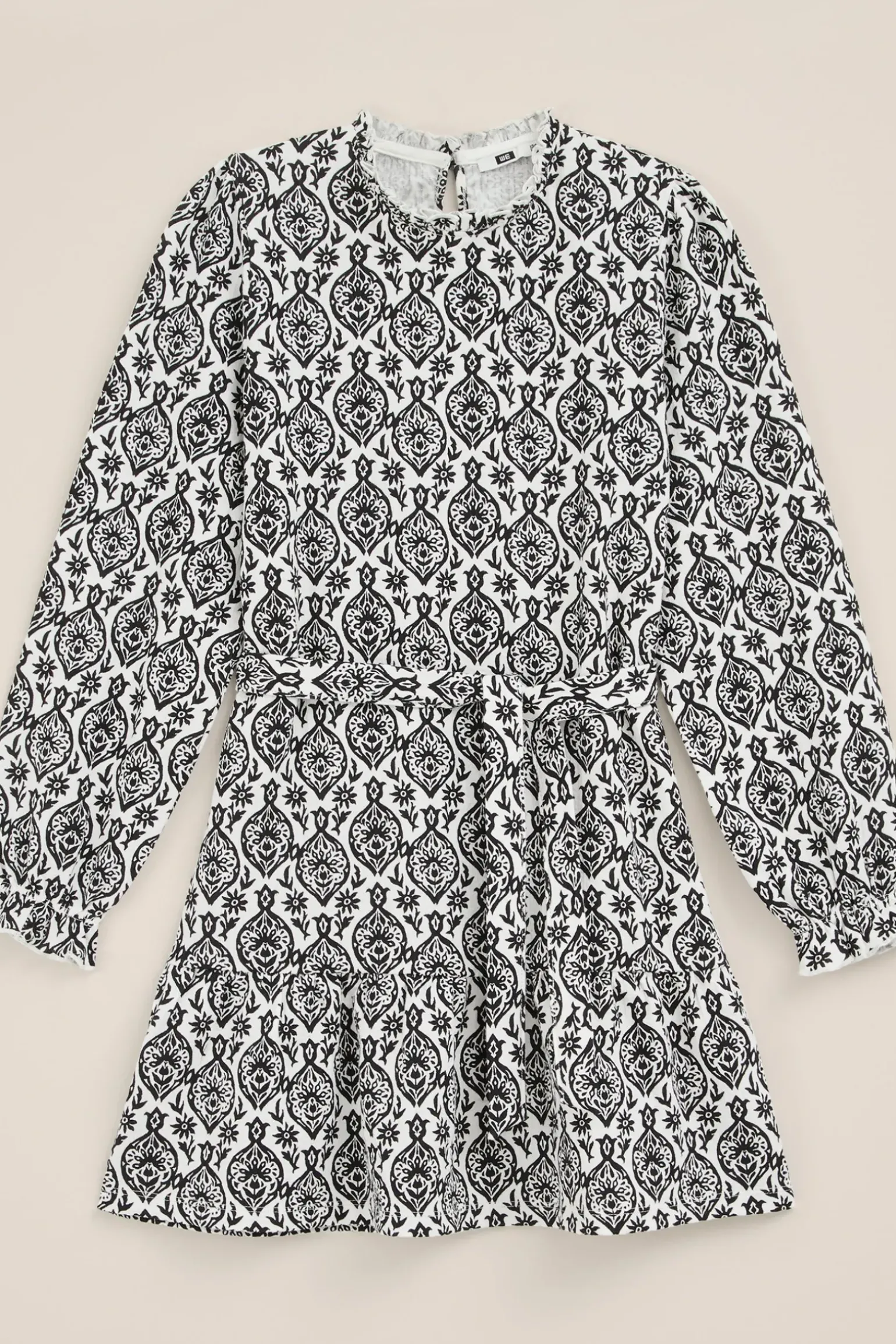 Meisjes jurk met dessin