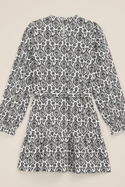 Meisjes jurk met dessin