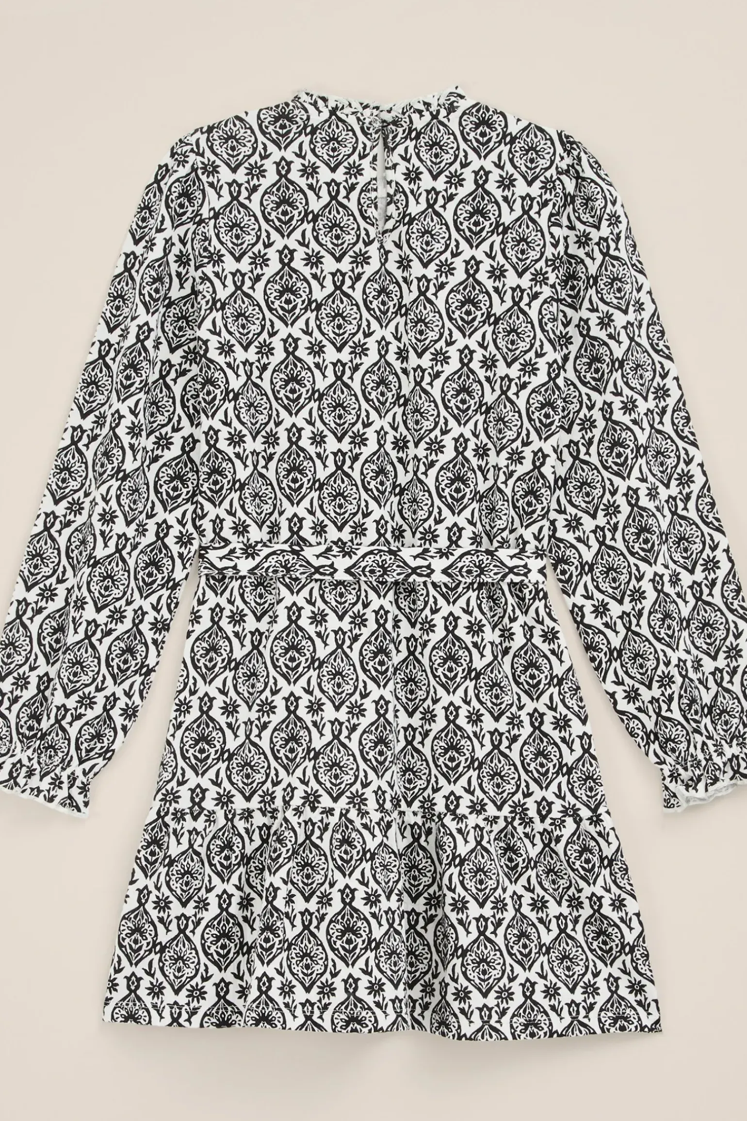 Meisjes jurk met dessin