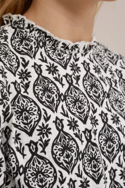 Meisjes jurk met dessin